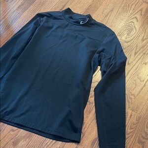 Nike Black Dri Fit Long Sleeve Men's Athletic Shirt